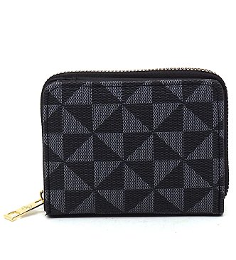 PM Monogram Accordion Bi-fold Wallet