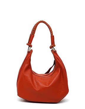 Fashion Whipstitch Shoulder Bag Hobo