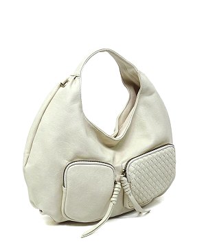 Fashion Woven Pocket Shoulder Bag Hobo