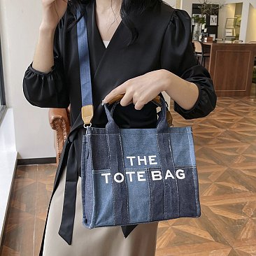 Denim "The Tote Bag" Handbag