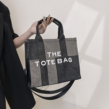 Denim "The Tote Bag" Handbag