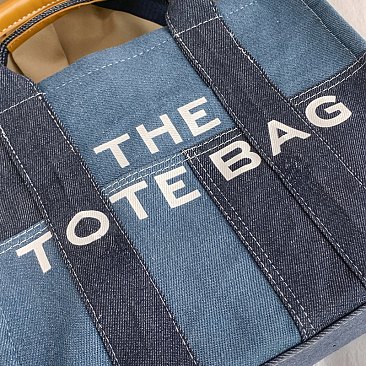 Denim "The Tote Bag" Handbag