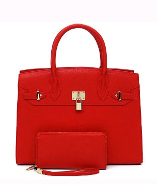 Fashion Padlock 2-in-1 Satchel