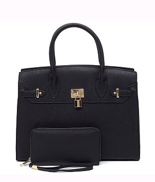 Fashion Padlock 2-in-1 Satchel