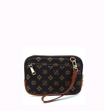 CM Monogram Cell Phone Crossbody Bag Clutch