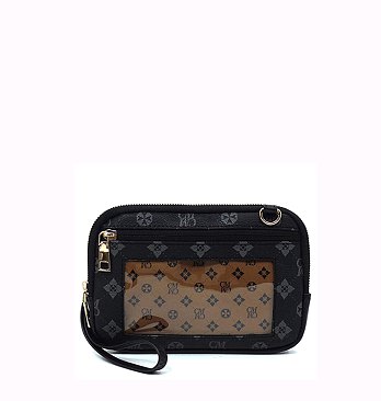 CM Monogram Cell Phone Crossbody Bag Clutch