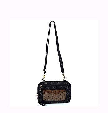 CM Monogram Cell Phone Crossbody Bag Clutch