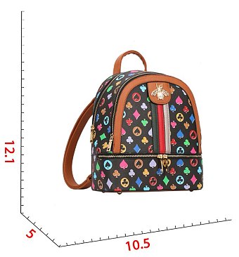 3-in-1 Monogram Backpack Set