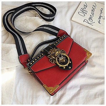 Lion head Buckle Handbags