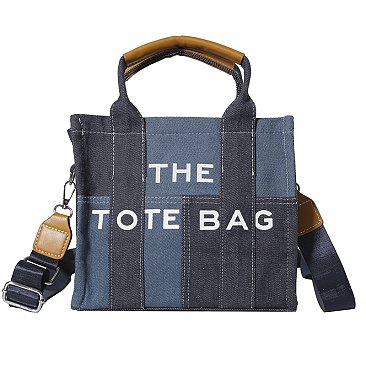 Denim "The Tote Bag" Handbag