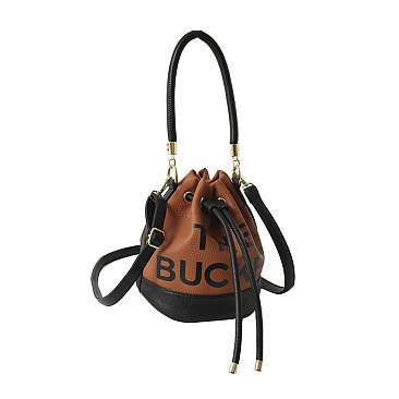 The Bucket draw string bags