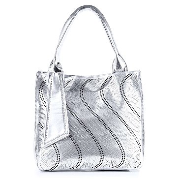 Rhinestone Pattern Tote