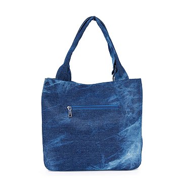 Rhinestone Pattern Tote