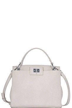 STYLISH CUTE SATCHEL WITH LONG STRAP