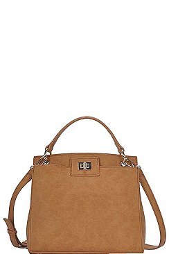 STYLISH CUTE SATCHEL WITH LONG STRAP