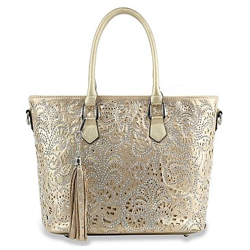 Layered Design Shopper Style Tote