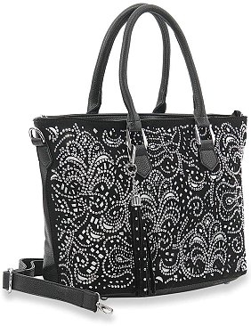 Layered Design Shopper Style Tote