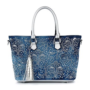 Layered Design Shopper Style Tote