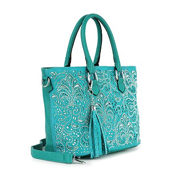 Layered Design Shopper Style Tote