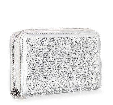 Rhinestone Design Accordion Wallet