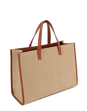 Canvas Boxy Tote Bag