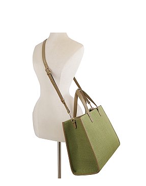 Canvas Boxy Tote Bag