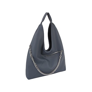 Chain Link Shoulder Bag Hobo