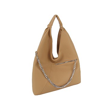 Chain Link Shoulder Bag Hobo