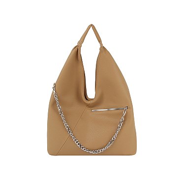 Chain Link Shoulder Bag Hobo