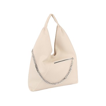 Chain Link Shoulder Bag Hobo