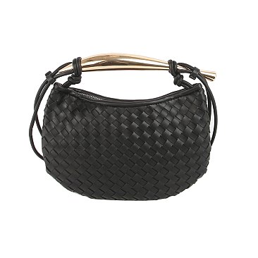 Fashion Woven Sardine Crossbody Bag