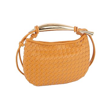 Fashion Woven Sardine Crossbody Bag