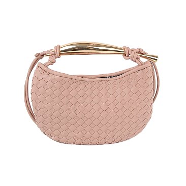 Fashion Woven Sardine Crossbody Bag