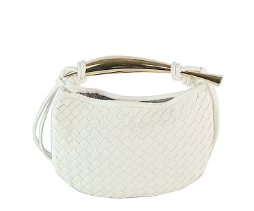 Fashion Woven Sardine Crossbody Bag