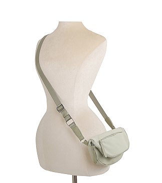 Fashion Fold Over Saddle Crossbody Bag