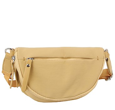 Fashion Fold Over Saddle Crossbody Bag