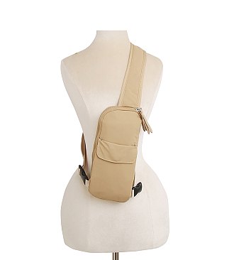 Fashion Microfiber Sling Bag