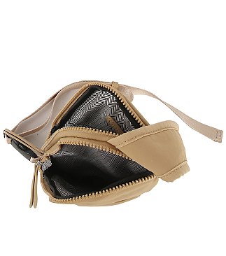 Fashion Microfiber Sling Bag