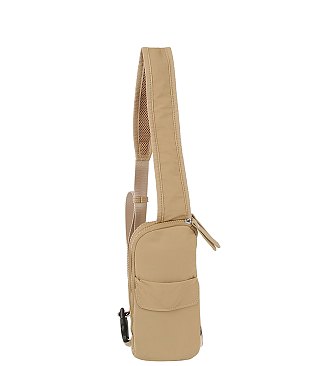 Fashion Microfiber Sling Bag