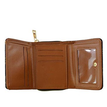 CM Monogram Tri-fold Wallet