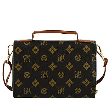 CM Monogram Envelope Flap Crossbody Bag