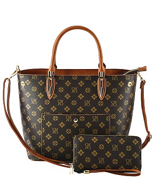 Monogram Top Handle 2-in-1 Satchel