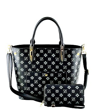 Monogram Top Handle 2-in-1 Satchel