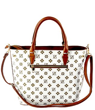 Monogram Top Handle 2-in-1 Satchel