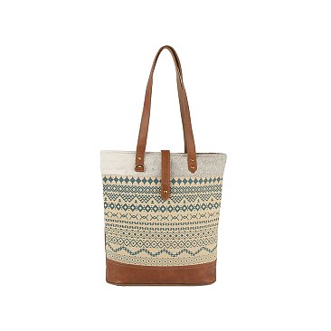 Azteck Tribal Shopper Tote Bag