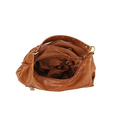 Vintage Pocket Shoulder Bag Hobo