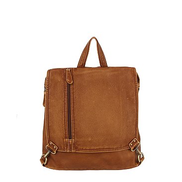 Vintage Flap Backpack