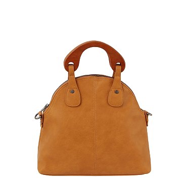 Wooden Top Handle Satchel