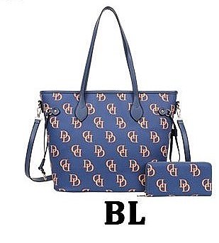 2-IN-1 CLASSIC MONOGRAM D TOTE WALLET SET