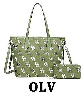 2-IN-1 CLASSIC MONOGRAM D TOTE WALLET SET